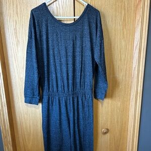 Elegant Gray Women's Dress